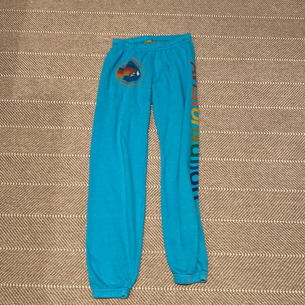 Aviator nation blue sweatpants
